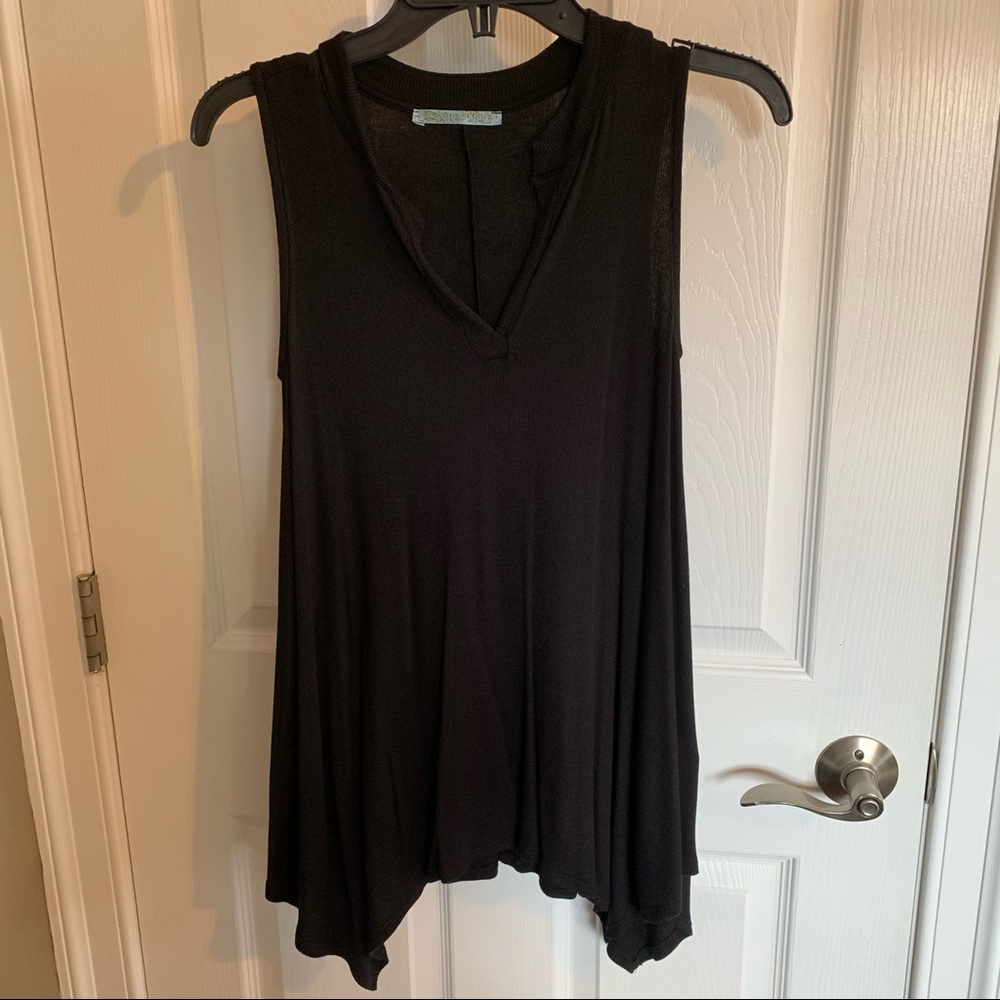 Moonlight V-neck Blouse